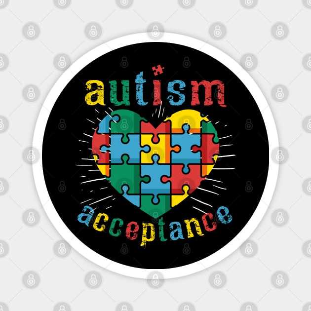 autism awareness gifts Magnet by Jandjprints